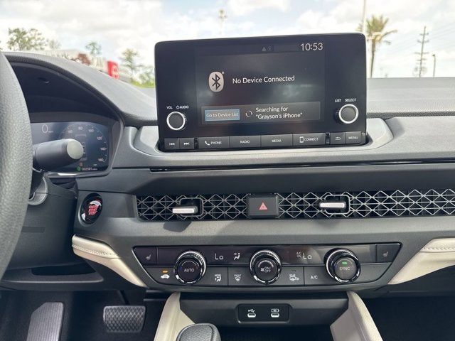2025 Honda Accord Sedan SE
