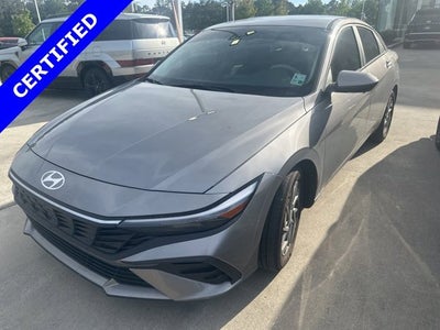 2025 Hyundai Elantra Hybrid Blue