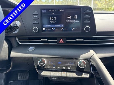 2025 Hyundai Elantra Hybrid Blue