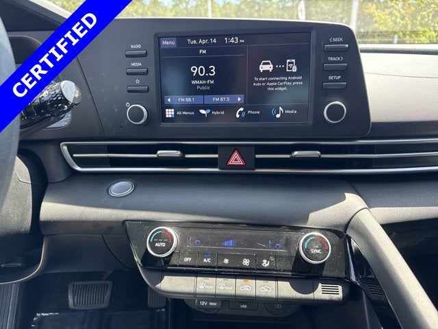 2025 Hyundai Elantra Hybrid Blue