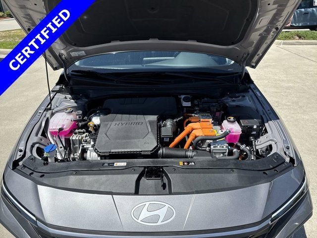 2025 Hyundai Elantra Hybrid Blue
