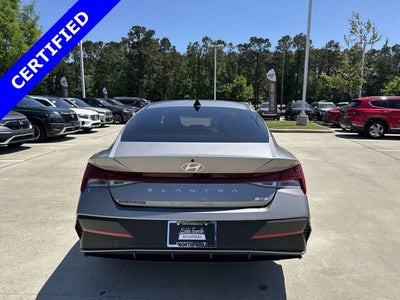 2025 Hyundai Elantra Hybrid Blue