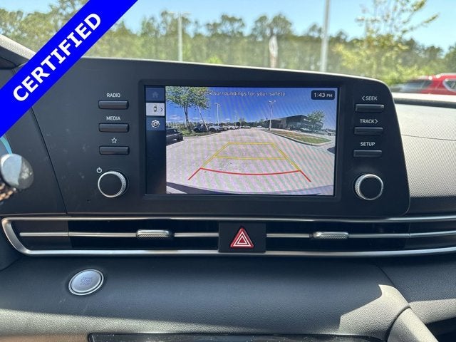 2025 Hyundai Elantra Hybrid Blue