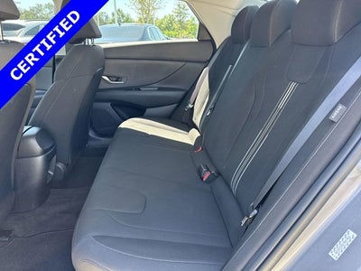 2025 Hyundai Elantra Hybrid Blue