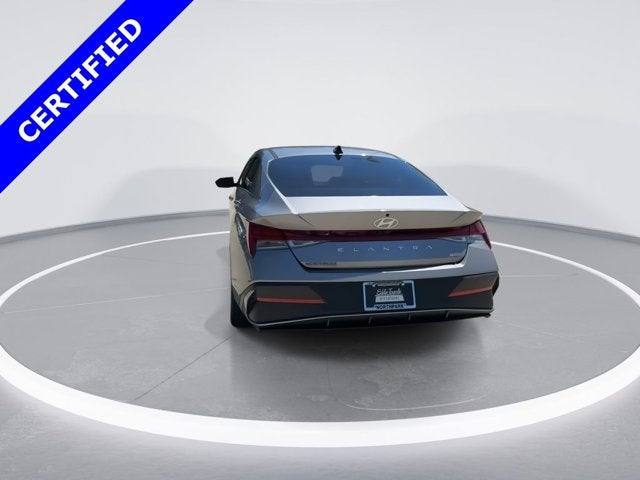 2025 Hyundai Elantra Hybrid Blue