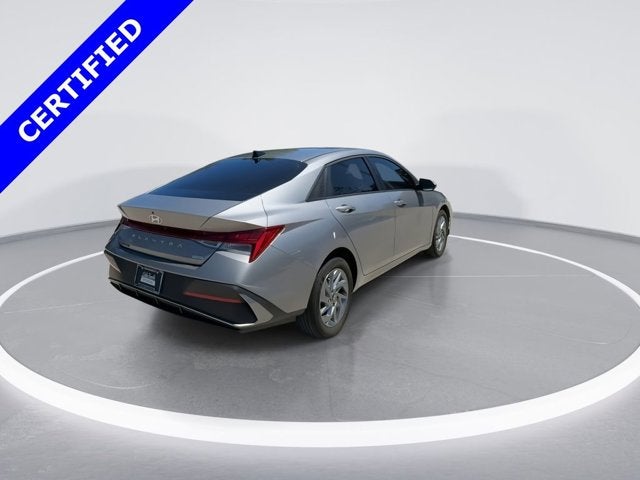 2025 Hyundai Elantra Hybrid Blue