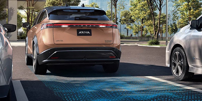 back exterior nissan ariya 2022