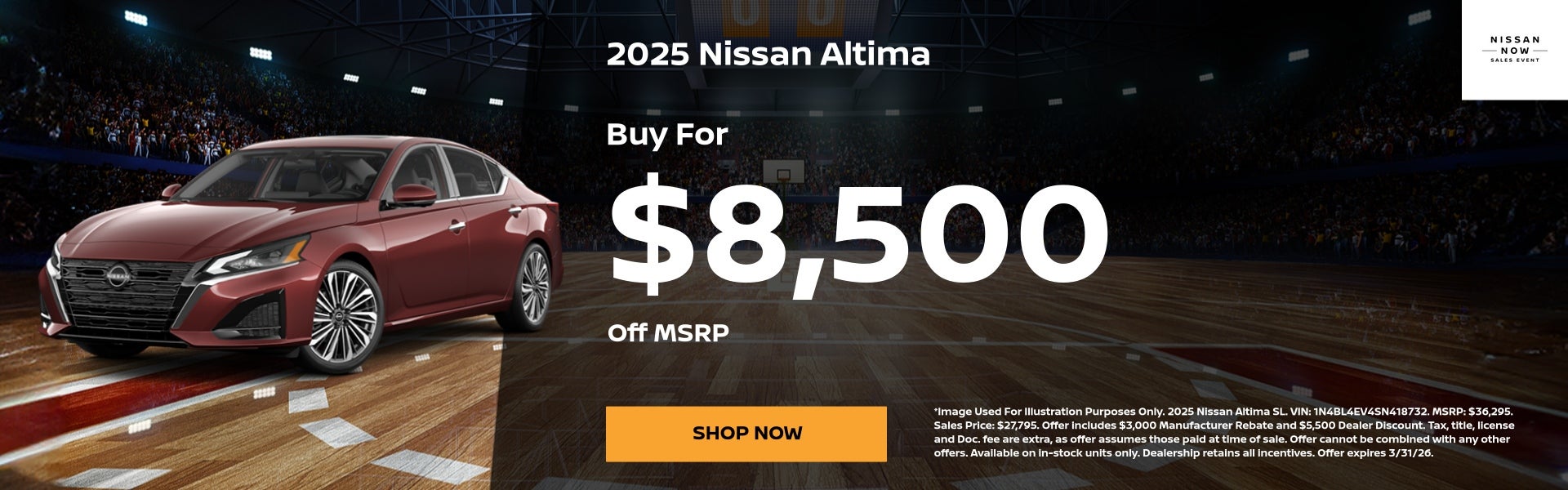 Altima Special Offers
