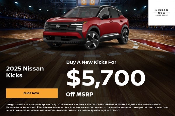 Kicks Special Offers