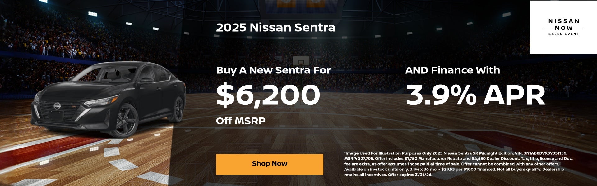 Sentra Special Offers