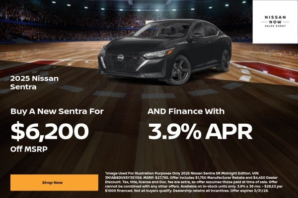 Sentra Special Offers