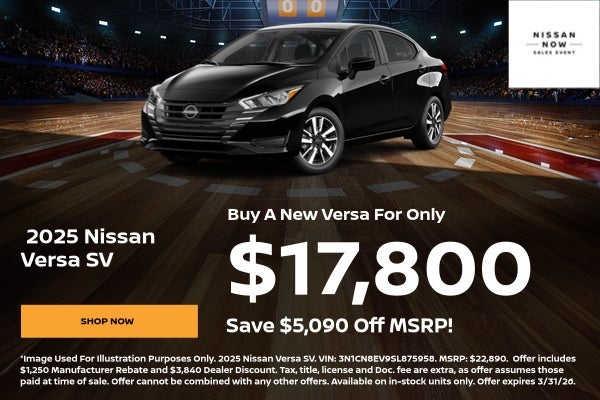 Versa Special Offers