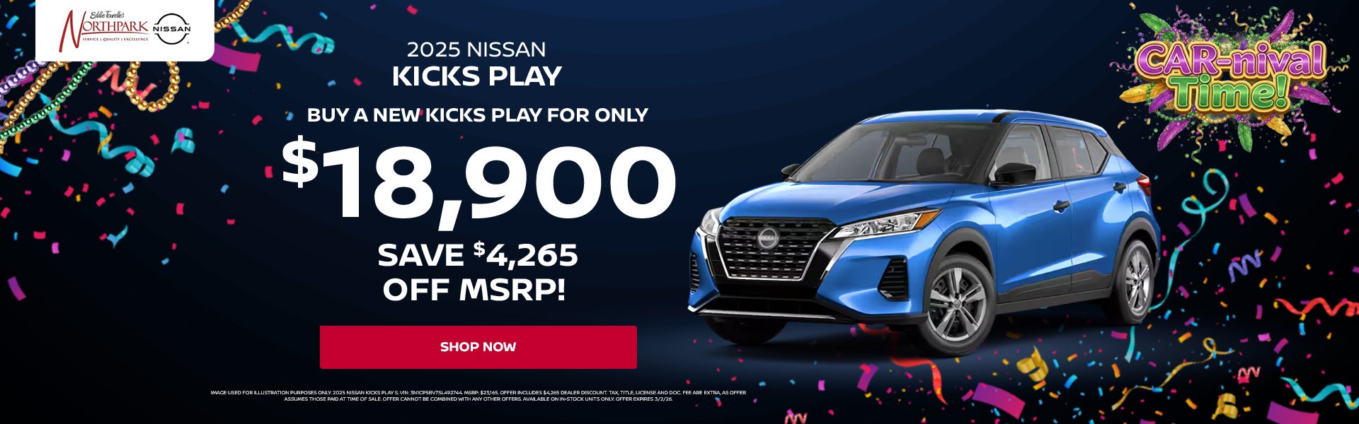 Kicks Play Special Offers