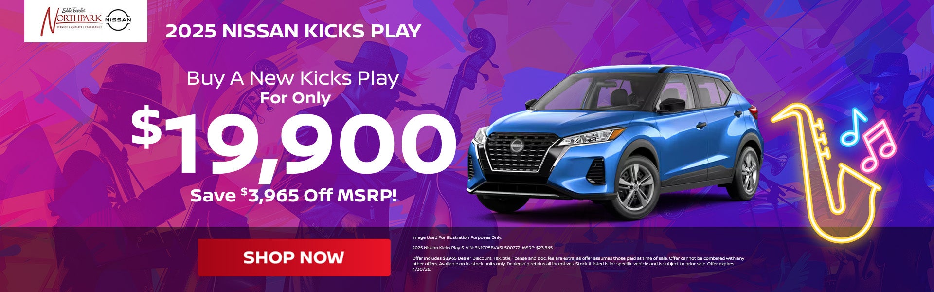 Kicks Play Special Offers