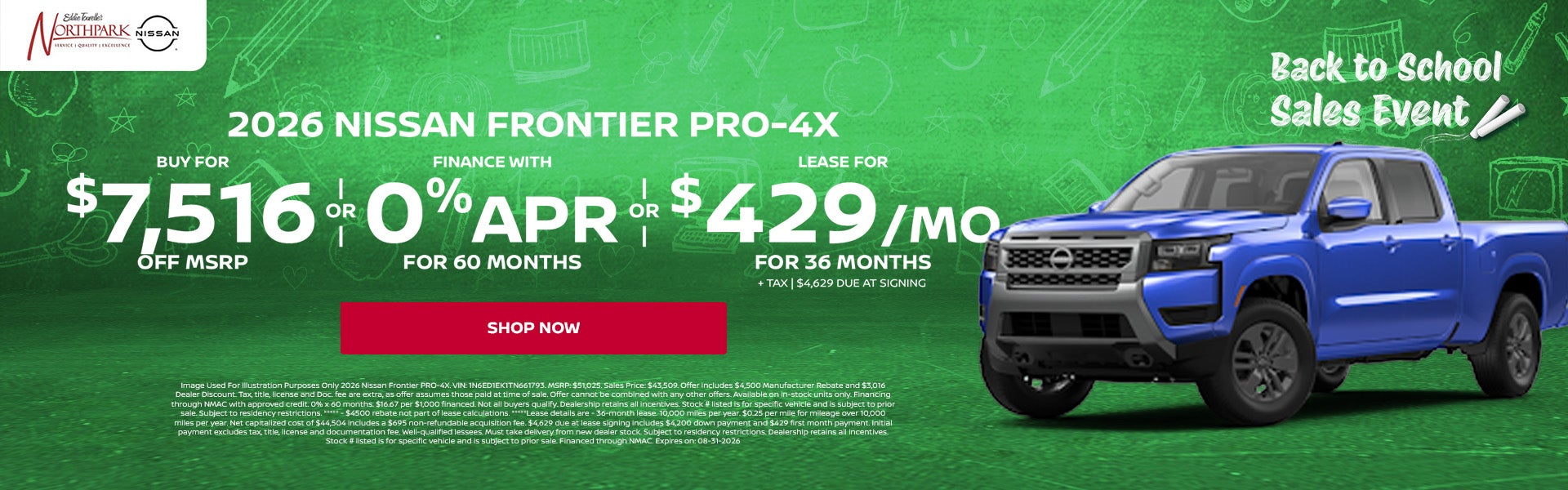 Frontier Special Offers