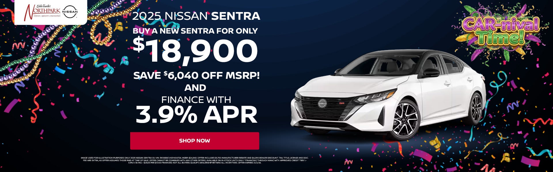 Sentra Special Offers