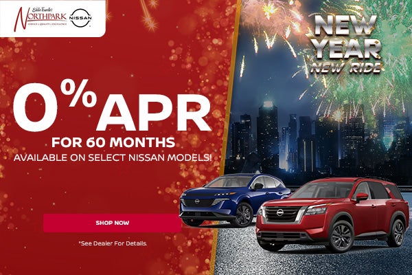 0% APR on 2025 Murano and Pathfinder