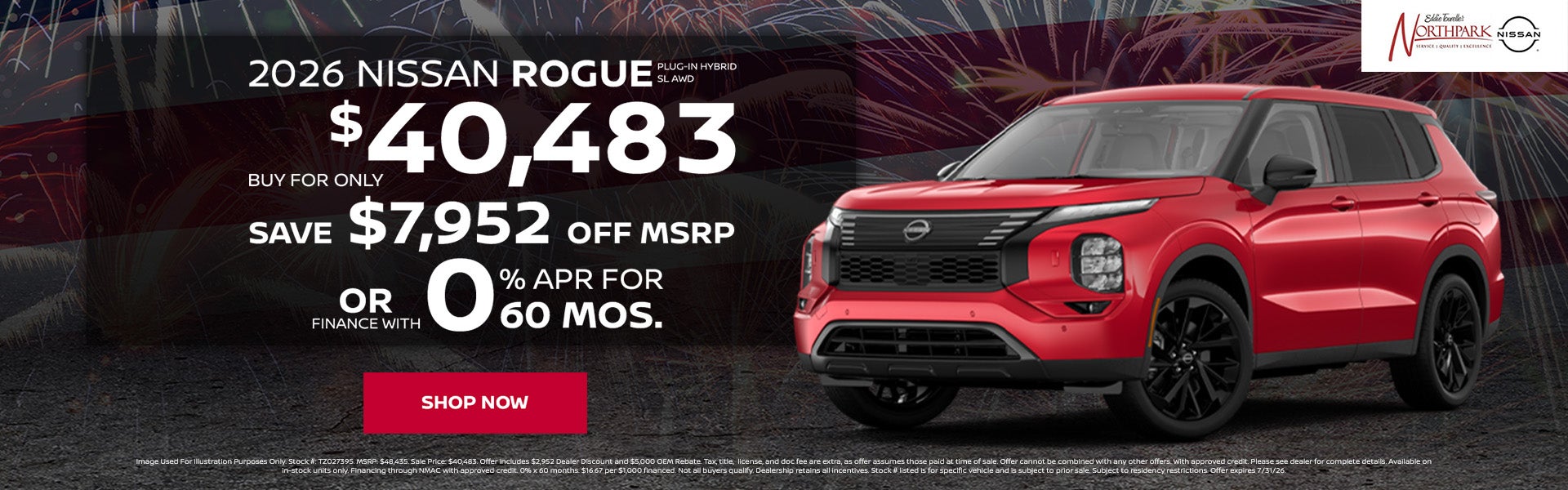 Rogue PHEV Special Offers